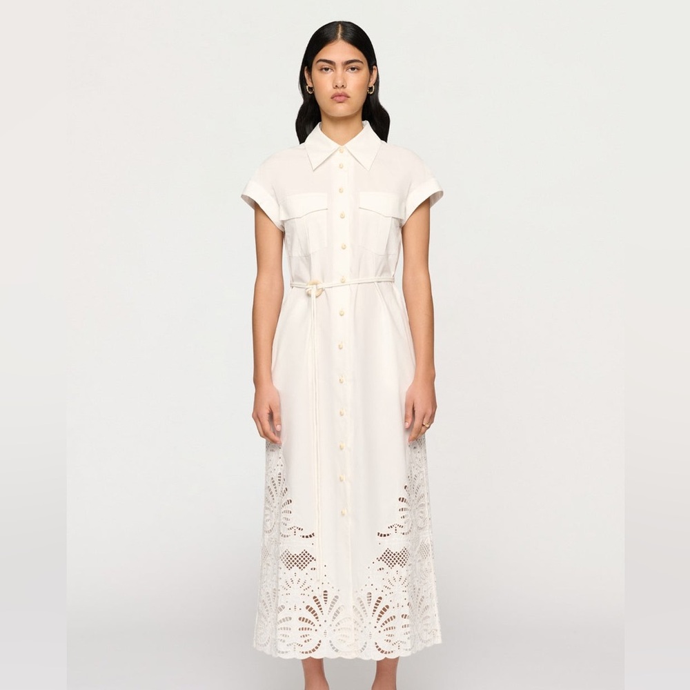 CLEA KYA EMBROIDERED DRESS $850 NEW without tag